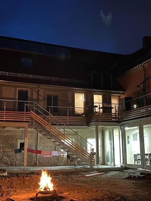 Wohnen Im Dreiseitenhof Mit Galerieschlafzimmer Neudietendorf Εξωτερικό φωτογραφία